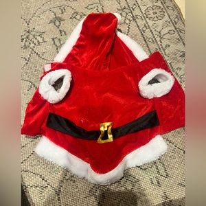 Small Santa costume for dog